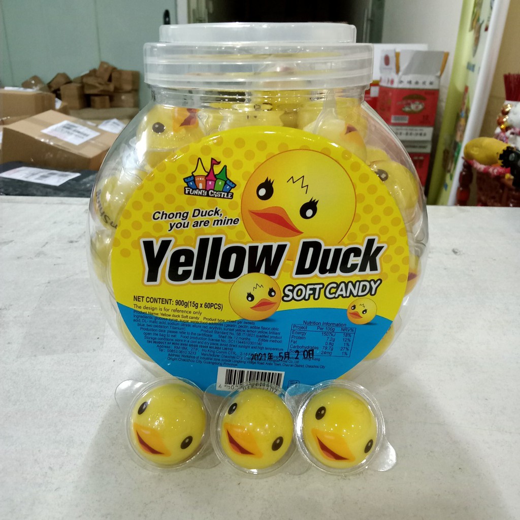 [Mã 267FMCGSALE giảm 8% đơn 500K] 1 Viên Kẹo Dẻo Jelly Hình Quả Cầu/Quả Banh/ Con Mắt/ Vịt Vàng/ Dưa Hấu/ Bóng Rổ 15g | BigBuy360 - bigbuy360.vn