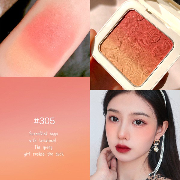 Phấn má hồng Gogo Tales Sweet Mist Blush GT203 hiệu ứng Ombré cực xinh