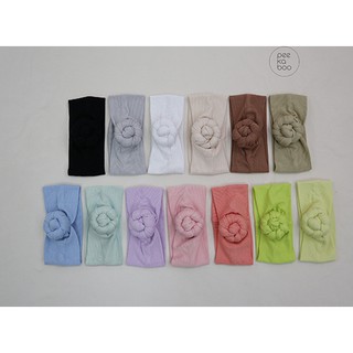 Peekaboo - turban trơn màu pastel - made in korea