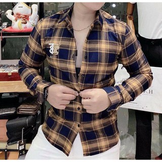 Áo Sơ-mi Nam Chất Lụa Kẻ Sọc Burberry
