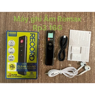 Máy ghi âm Remax Voice Recorder RP1/Máy ghi âm Remax chính hãng RP3 (bộ nhớ 16G)