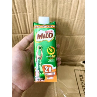 Combo 5 chai sữa Milo lúa mạch có đường 210ml