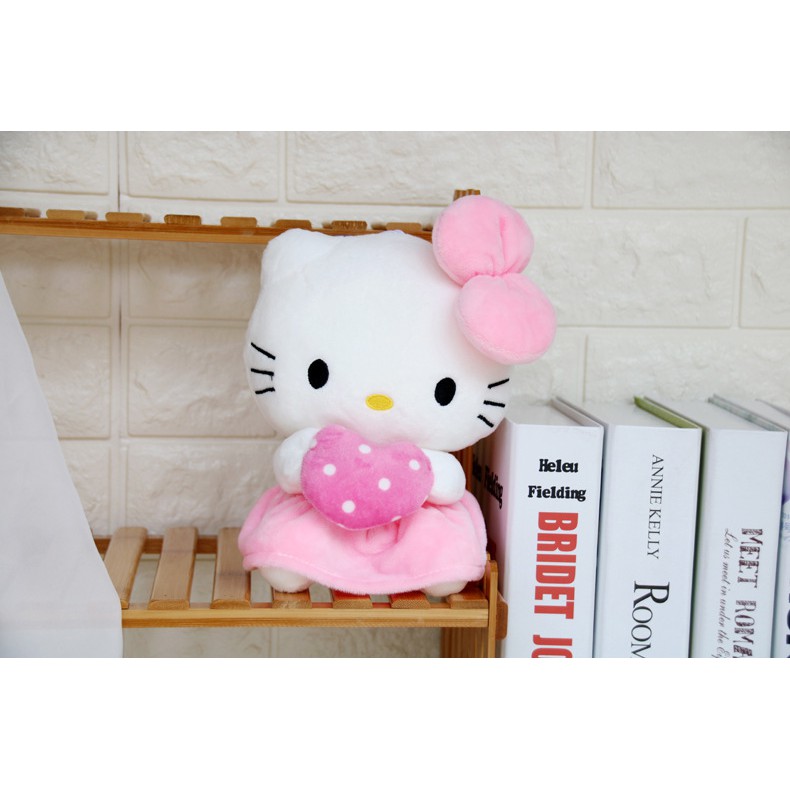 Gấu Bông Hello Kitty dễ thương size 20cm☘☘
