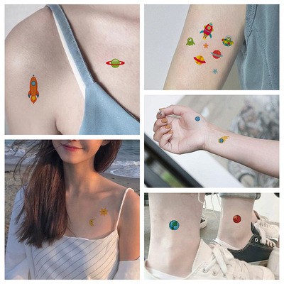 10pcs Fake Tattoo Stickers Cartoon Temporary Tattoo Kids Children Hands Arm DIY Body Art Tatuaze Dla Dzieci Tatuajes Temporales