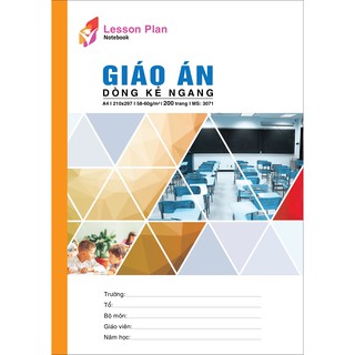 Sổ Giáo Án - Kẻ ngang A4 (120trang và 200 trang)