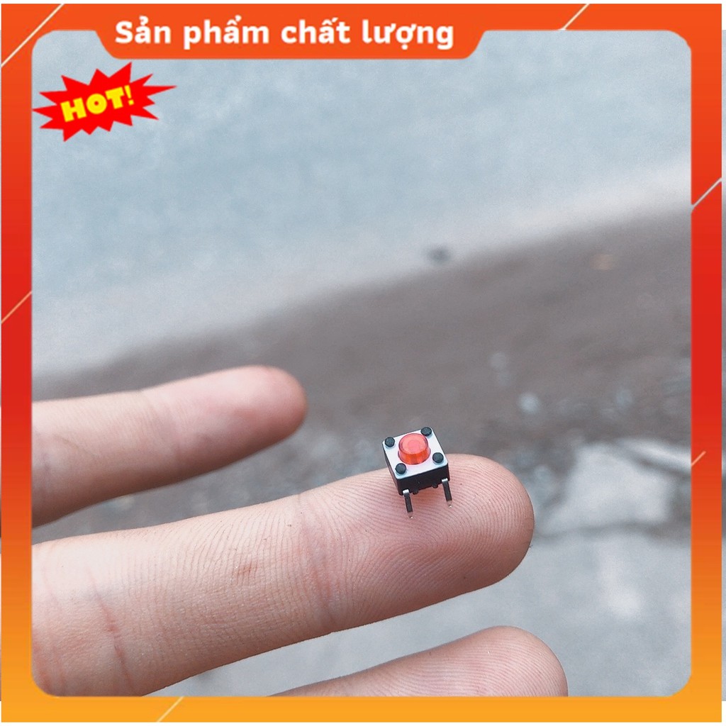 LOẠI TỐTTPhím bấm 6x6X5mm 4 chân nhấn nhả