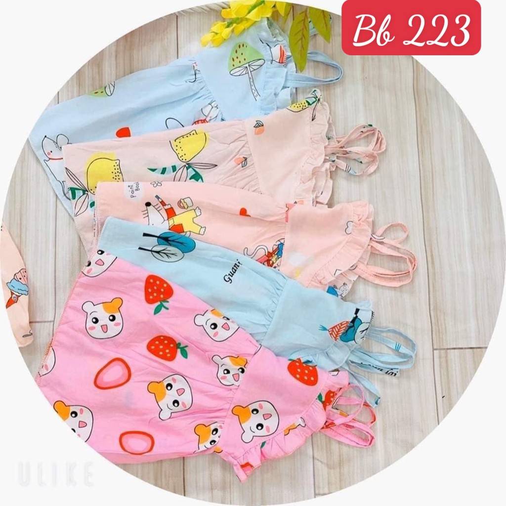 [SIÊU RẺ] Quần Áo Trẻ Em Mùa Hè Vải Lanh Mềm Mát SIze 16/28kg BB223