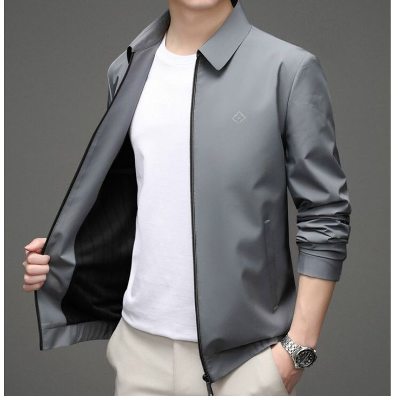 Áo khoác dù nam cổ sơ mi thời trang cao cấp