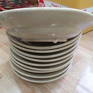 sét 2 Dĩa phết cạn loại trung 20 cm