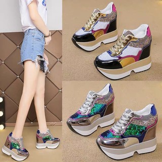 Giày thể thao đế độn nữ 12cm