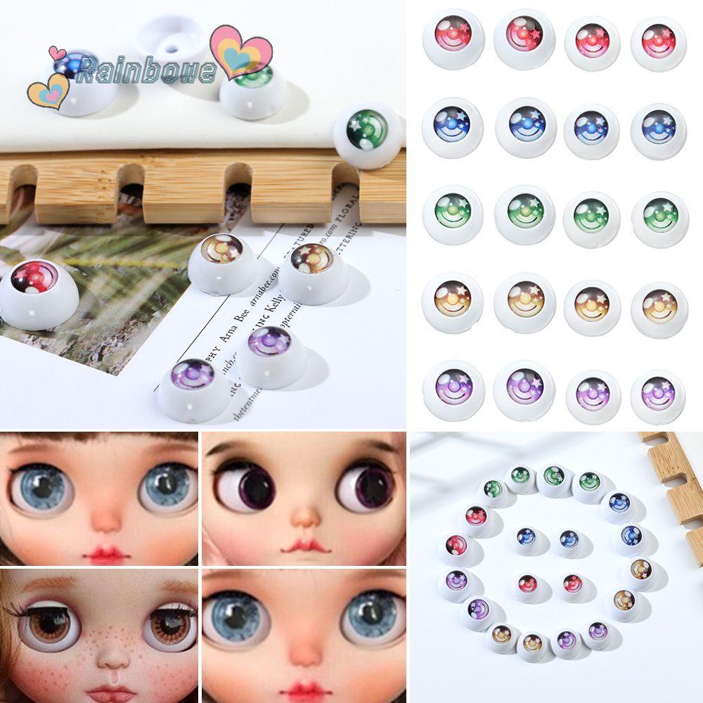 Đôi Mắt Cầu Vồng Đồ Chơi Cho Búp Bê 12mm/14mm