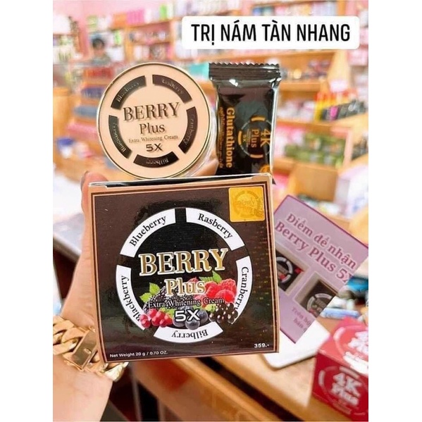 Kem 4K Berry Plus Thái Lan