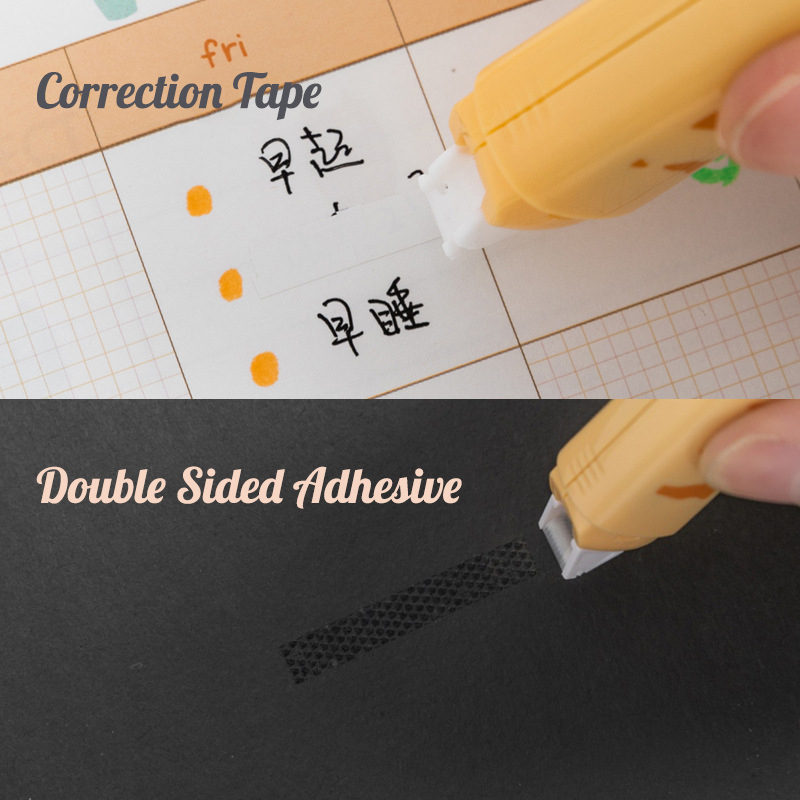 Bút Xóa Kéo Hai Mặt Hình Móng Mèo Dễ Thương Diy