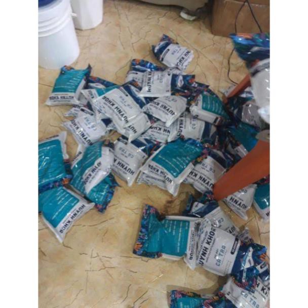 Cám huỳnh khoa bịch 1kg chuyên câu cá  tra .tổng hợp tanh. thơm