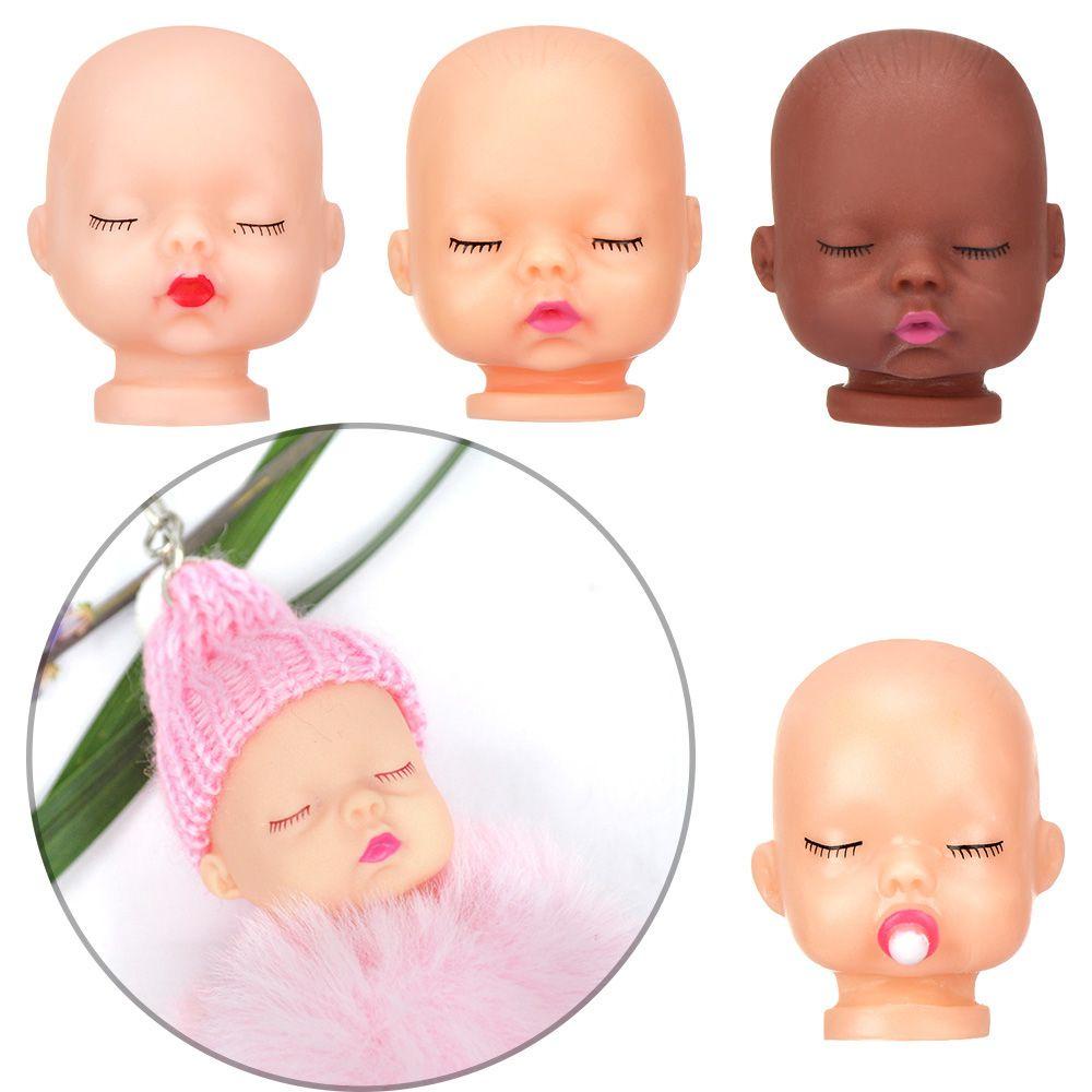 UPSTOPVN Set 10 Đầu Búp Bê Mini Hình Đôi Môi Đỏ Hồng