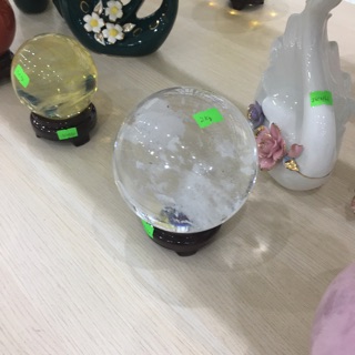 Quả cầu phong thủy trắng 2.2-2.3kg
