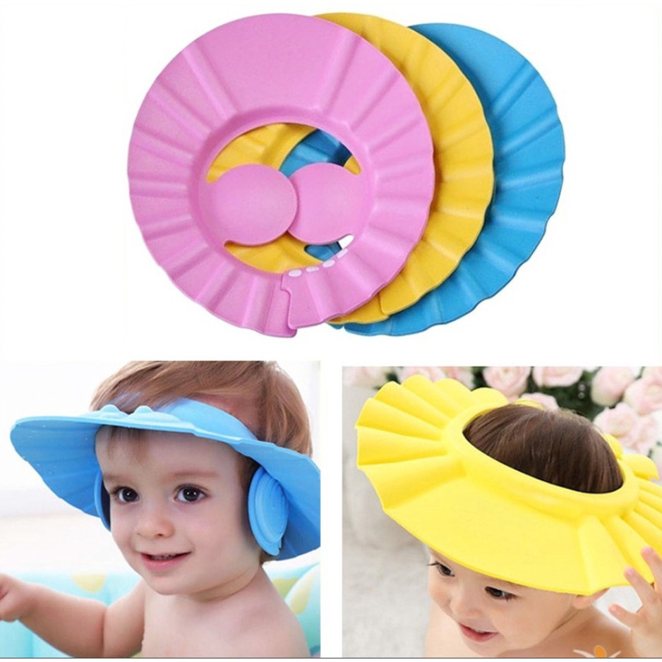 Nón Chắn Nước Tắm Gội Cho Bé