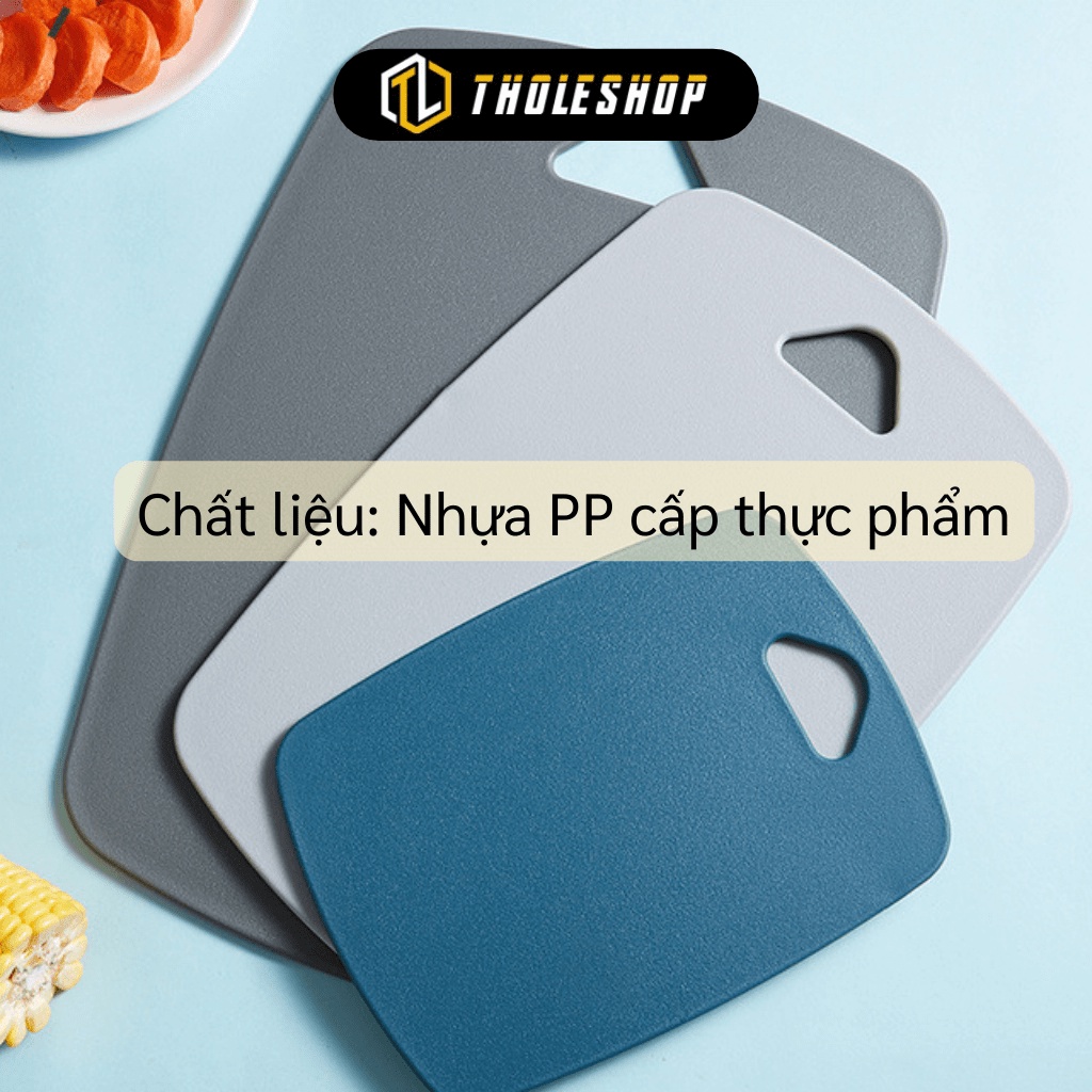 [SGD] Thớt Nhựa Nhám - Bộ 3 Thớt Kháng Khuẩn Cao Cấp Chống Trơn Trượt, Độ Cứng Tốt 10403