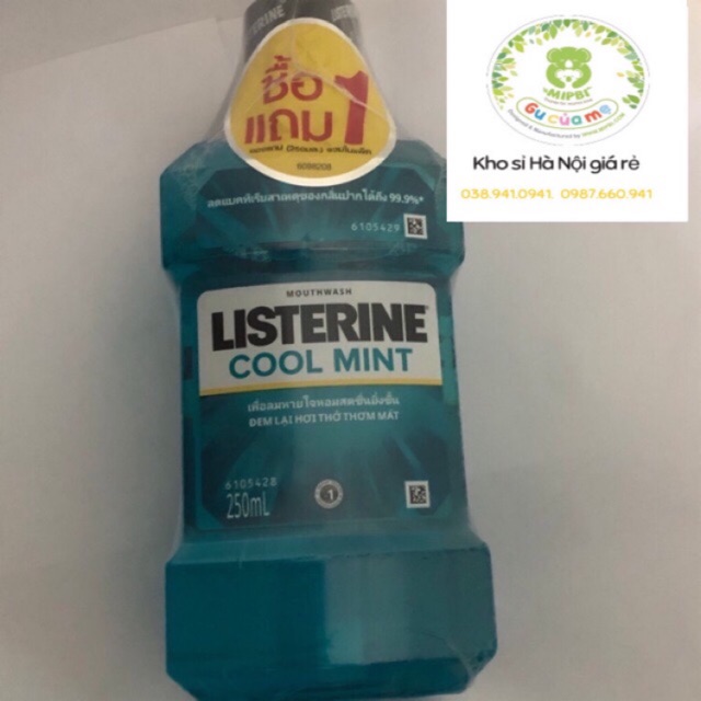 [FREESHIP ĐƠN TỪ 50K] Nước súc miệng Listerine Thái Lan 250ml