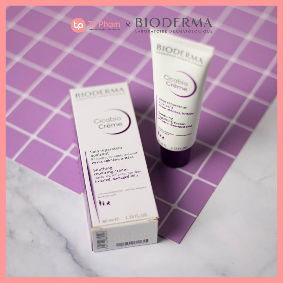 SALE THÔI NÀO Kem Phục Hồi Da Bioderma Cicabio Cream 40ml SALE THÔI NÀO