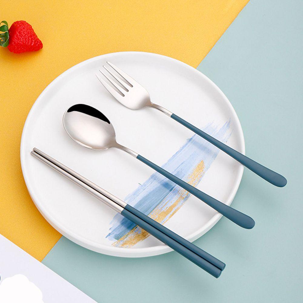 LET Set 3 Dụng Cụ Ăn Uống Du Lịch Tiện Lợi