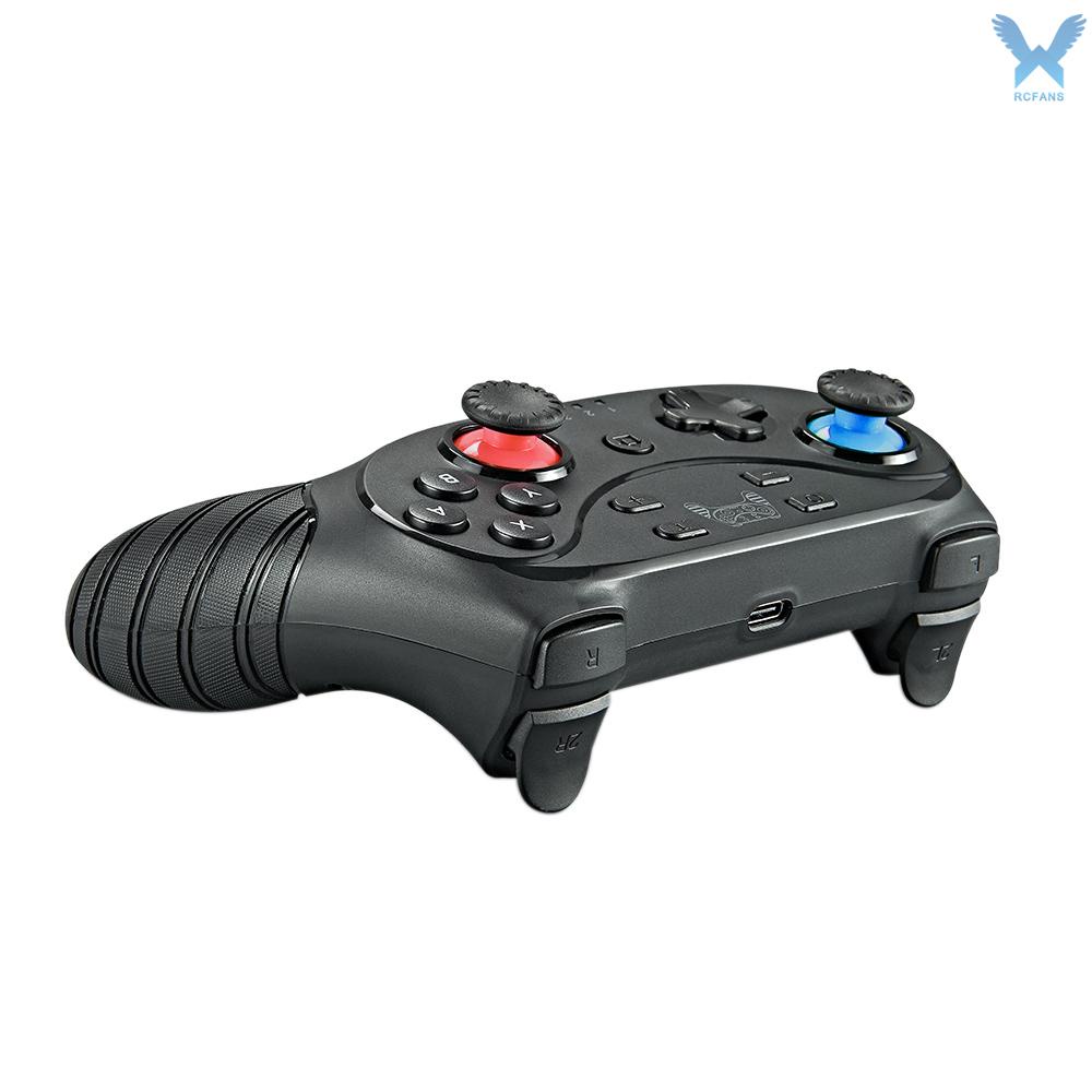 Tay Cầm Chơi Game Bluetooth Không Dây Với 6 Trục Rung Kép Cho Ns-Switch Pc