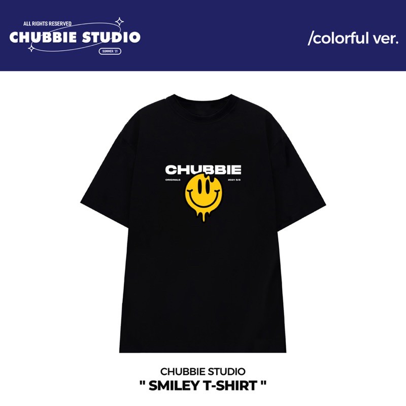 Áo phông unisex CHUBBIE Smiley T-Shirt