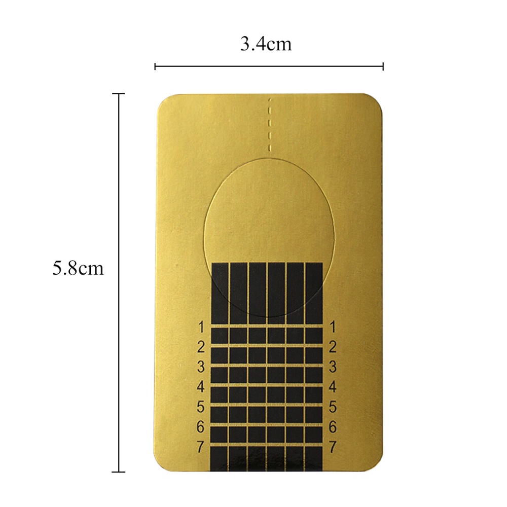 [Hàng mới về] Set 20 miếng dán hỗ trợ định hình móng tay tiện dụng