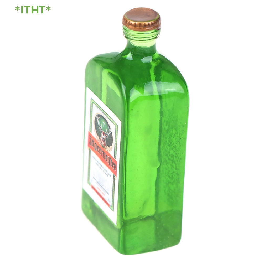 Set 4 Chai Rượu Vang Mini Tỉ Lệ 1: 12 Dùng Để Trang Trí Nhà Búp Bê Mới