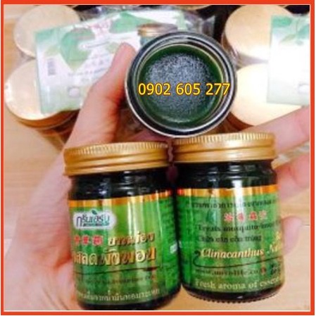 [hàng chính hãng]Dầu cù là thơm Green Herb Thái Lan 50gr