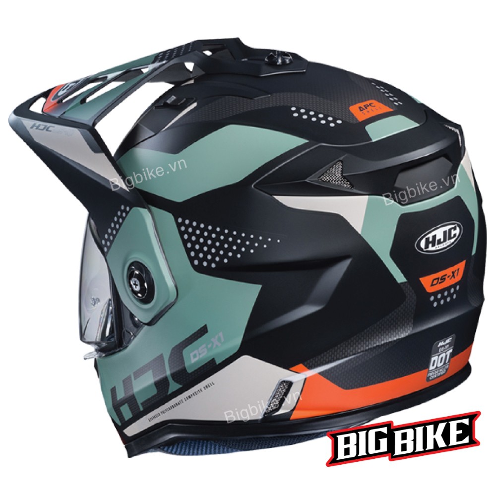 MŨ BẢO HIỂM HJC DS-X1 TACTIC DUAL SPORT