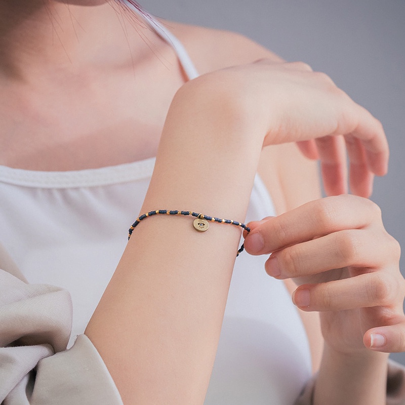 Vòng đeo tay hình mắt xanh KPOP BTS V