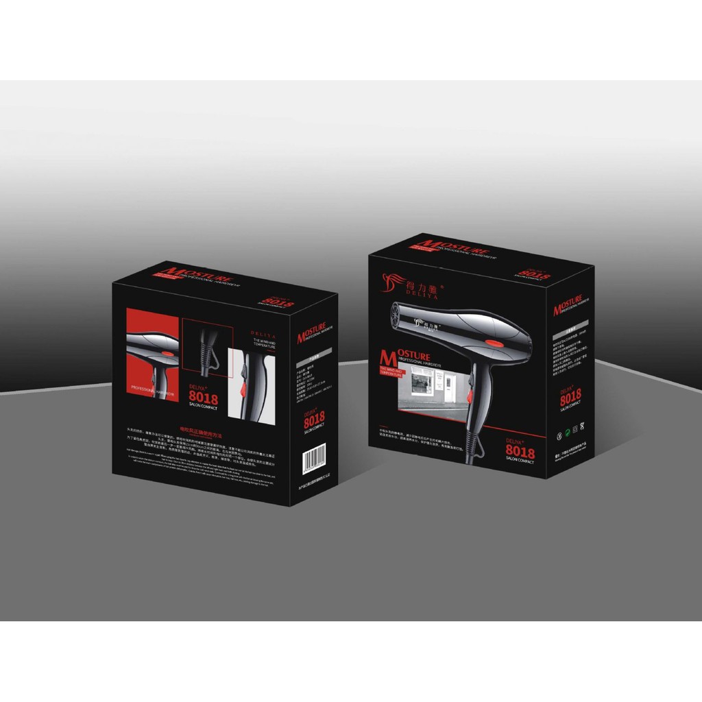 Máy Sấy Tóc Cống Suất Lớn 2 Chiều Nóng Lạnh 2000W-DELIYA Hàng Chính Hãng