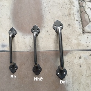Tay tủ inox hoa văn các cỡ