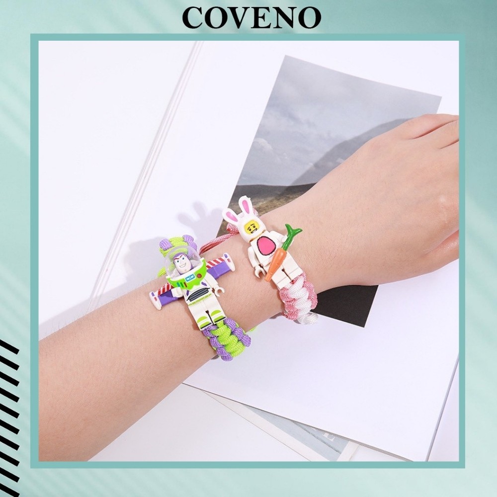 Vòng tay Coveno vòng tay lego hàn quốc cá tính cực đẹp V8