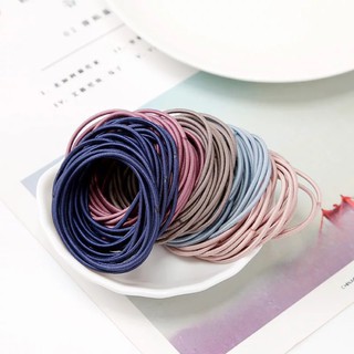 Set 100 Dây Cột Tóc Túi Zip