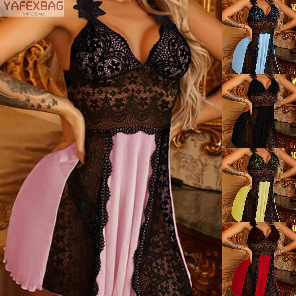 Đồ ngủ hai dây phối ren xuyên thấu thời trang quyến rũ cho nữ
 | BigBuy360 - bigbuy360.vn