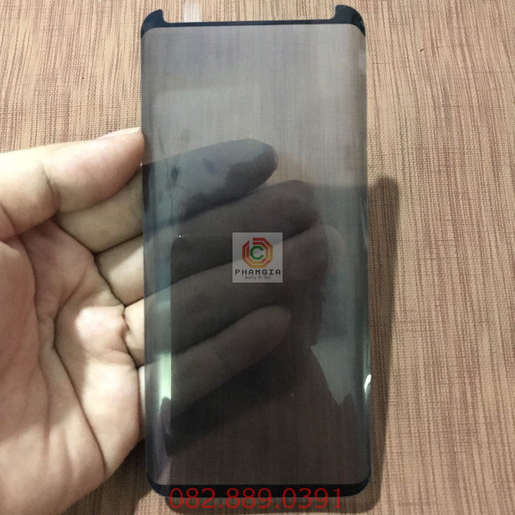 Kính cường lực chống nhìn trộm samsung S9 S9+ (S9 plus), full keo, full màn hình, chống góc từ 30 độ