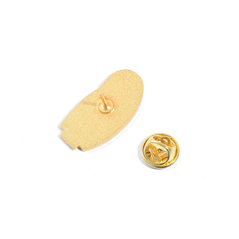Ghim cài áo QIHE JEWELRY họa tiết nhân vật hoạt hình Vô diện kiểu âm dương dùng làm trang sức hóa trang
