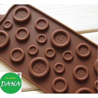 Khuôn silicon hình nút áo