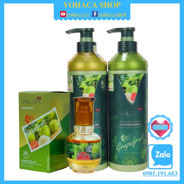 [Tặng Tinh Dầu] Dầu gội bưởi + Dầu xả bưởi Grapefruit Plus Ngăn rụng tóc,Kích thích mọc tóc 850ml Mẫu mới 2021