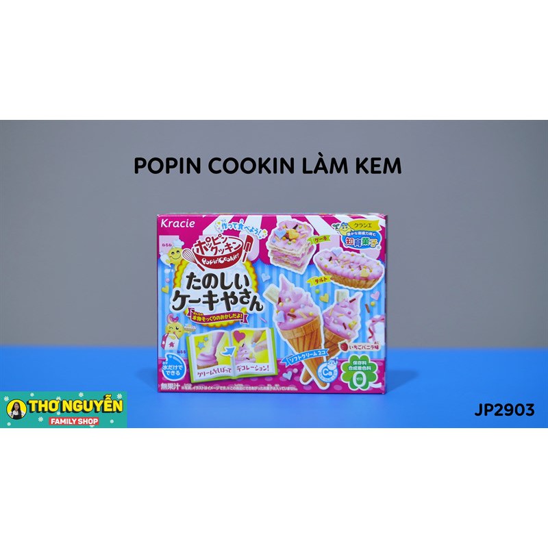 POPIN COOKIN LÀM KEM (HỘP)