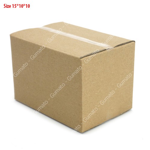 Hộp giấy P25 size 15x10x10 cm, thùng carton gói hàng Everest