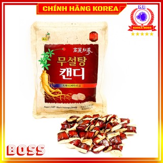 Kẹo Sâm Hàn Quốc Không Đường, Kẹo Sâm Cao Cấp Gói 500gr