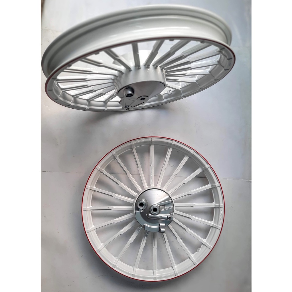 Cặp mâm 20 cây dùng cho xe Wave Blade / WS110 / Alpha mới thắng đùm