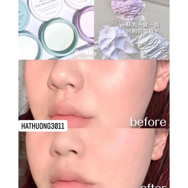 [SẴN + BILL ] Phấn Phủ Bột Innisfree Kiềm Dầu NoSebum Powder