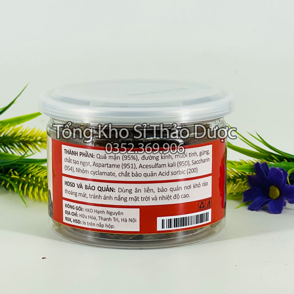 Ô mai mận không hạt - Hộp 170g