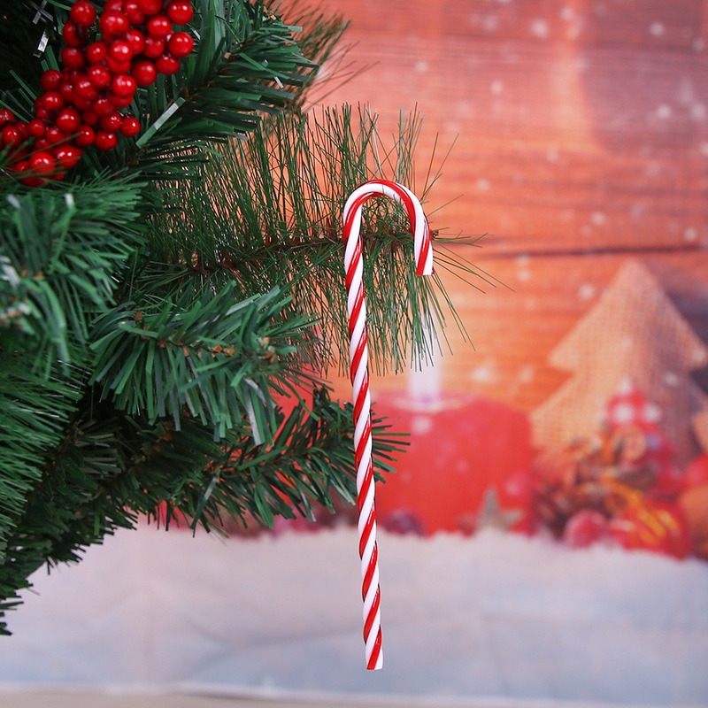 Set 10 phụ kiện trang trí cây thông noel bằng pvc