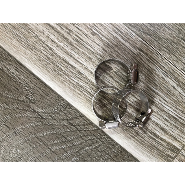 Sản phẩm gia đình làm: Phụ tùng ô tô|combo 50 cái đai xiết inốc, quai nhê I nốc 19-29mm