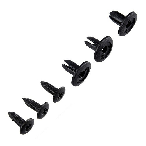 BỘ 20 VÍT NỞ NHỰA GẮN CẢN VÀ LÒNG DÈ CÁC DÒNG XE Ô TÔ